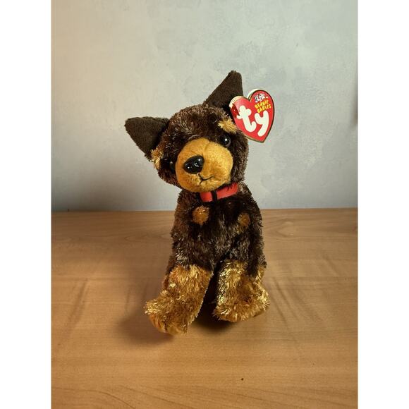 TY Beanie Baby AMIGO the Dog Plush (Internet Exclusive) (6 inch) Stuffed Animal - Picture 1 of 8